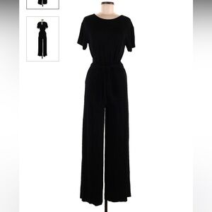 BB Dakota Black Wide Leg Jumpsuit